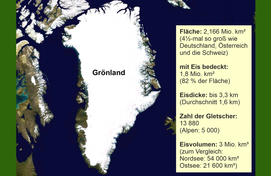 Grönlands Eispanzer schmilzt