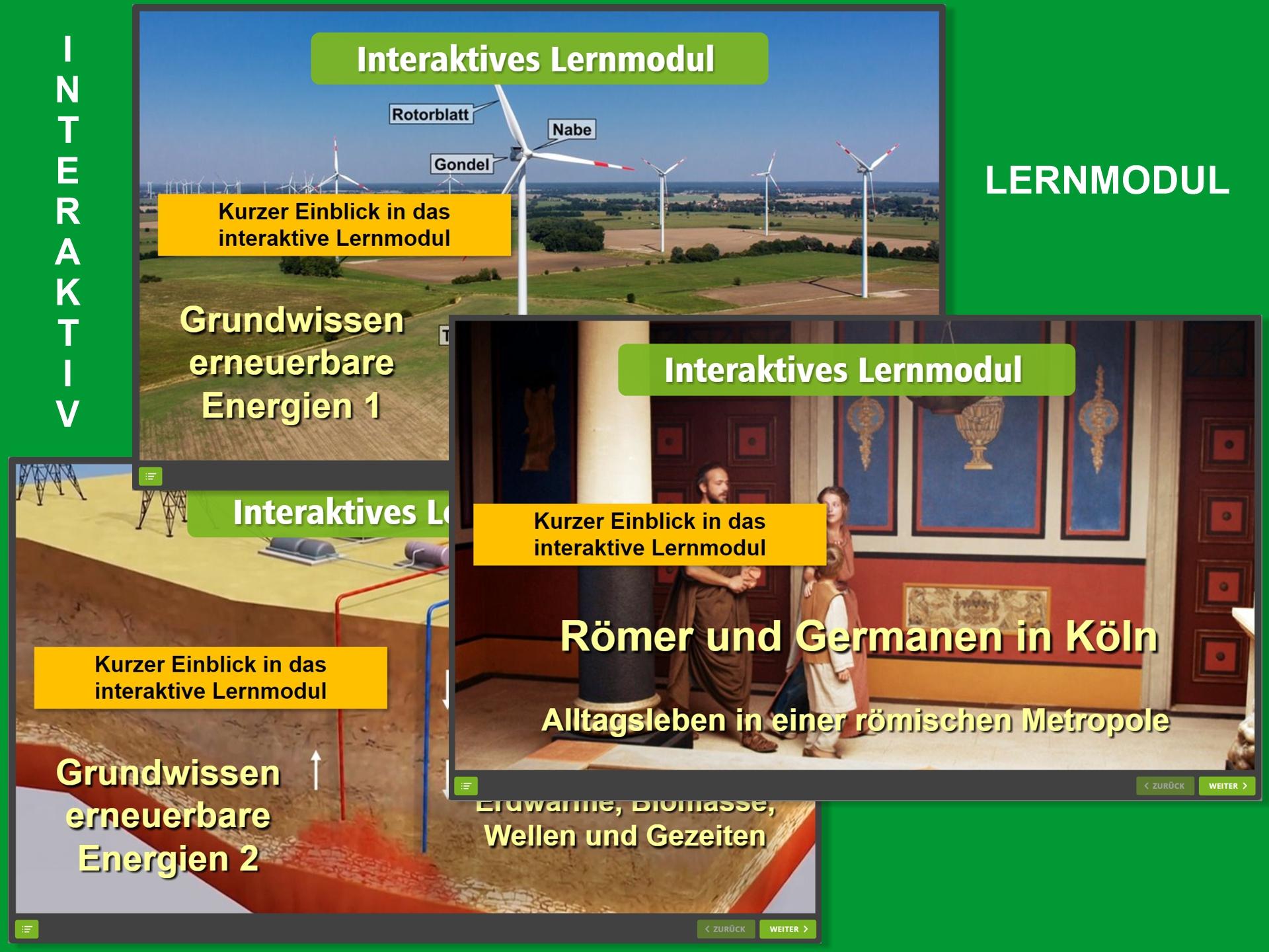 3 neue Lernmodule